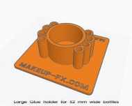 Glue holder for large bottles. Free 3D download