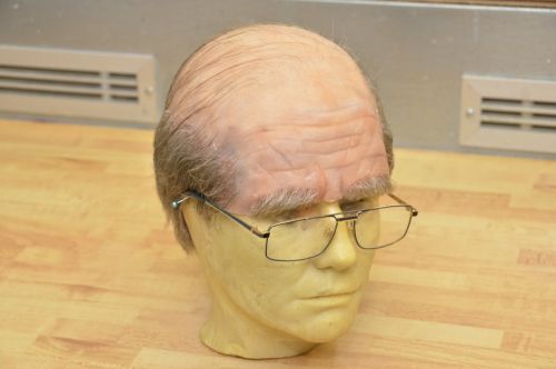Theatrical bald head, silicone