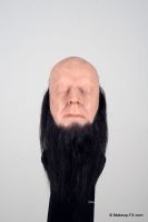 Beard, Black, 20 cm / 8"