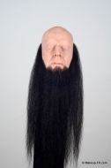 Beard, Black,  40 cm / 16"