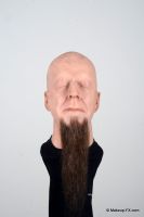 Goatee beard, Dark brown