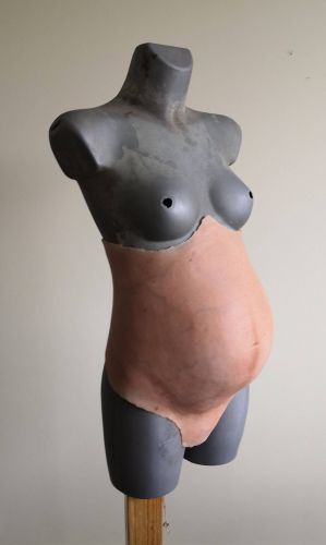 Silicone Pregnant belly with straps