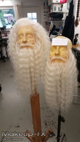 Beard,White buffalo hair, Extra long and thick