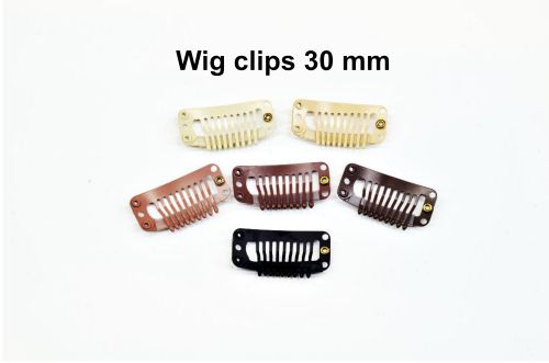 Wig clips, large